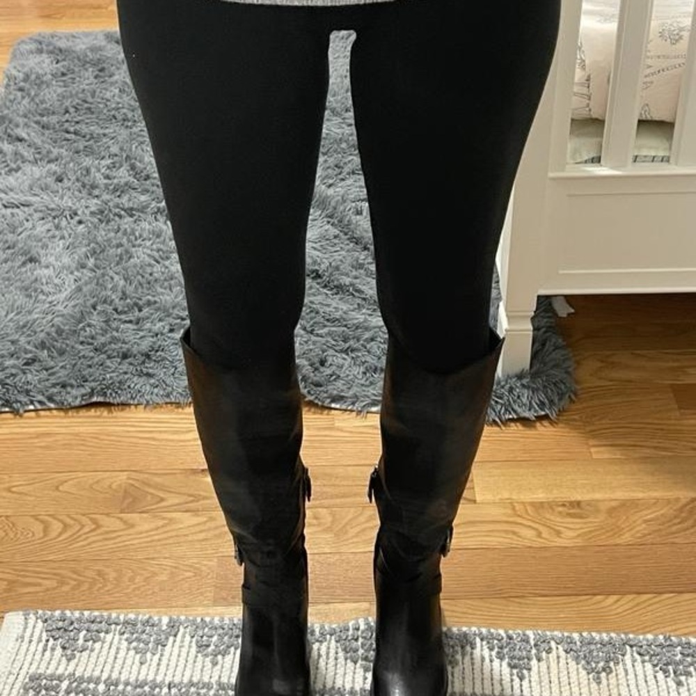 Sam Edelman Patsy Elegant Black Over the Knee Boots - Picture 6 of 15